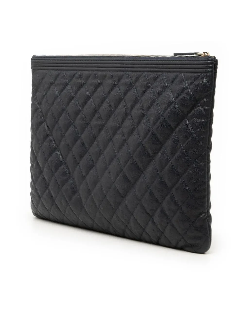 Chanel Large Quilted Caviar Boy O Case #300372C91B